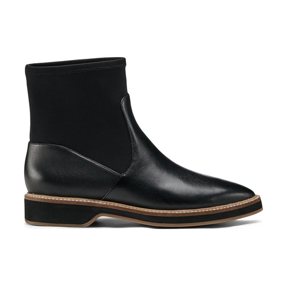 Cole Haan The Go-To Chelsea Boots in Neoprene and Leather, Black, size 6.5B